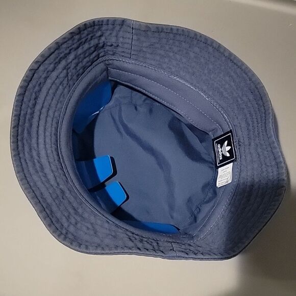 ADICOLOR TREFOIL BUCKET HAT CREW BLUE & WHITE main image 7